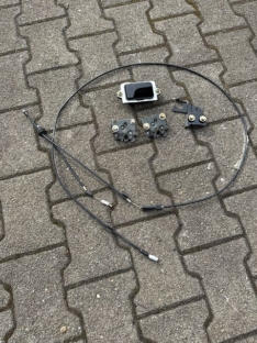 Umrüstset manuelle Verdeckkastenentriegelung/ Verriegelung