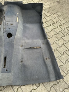 Teppich Innenraum blau