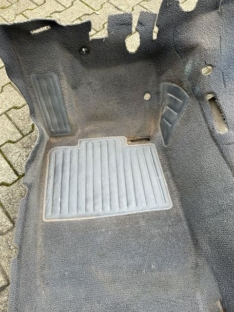 Teppich Innenraum blau