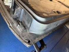 Tür Beifahrertür delphin-metallic 2 Türer