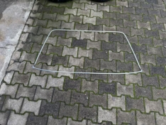Chromkeder Heckscheibe komplett