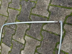 Chromkeder Heckscheibe komplett