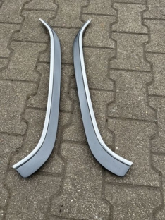 Zierleisten Regenrinnen C-Säule Seitenscheiben graphit-metallic