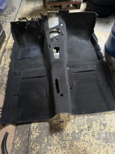Teppich Innenraumteppich schwarz 2 teilig Limousine 2 Türer VVFL