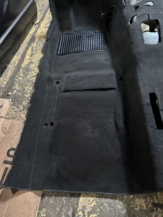 Teppich Innenraumteppich schwarz 2 teilig Limousine 2 Türer VVFL