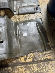 Teppich Innenraumteppich schwarz 2 teilig Limousine 2 Türer VVFL