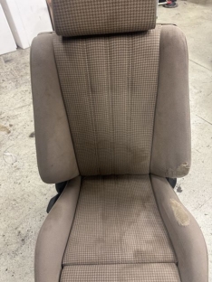 Sportsitz Cabrio Beifahrer Hahnentritt beige