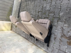Cabrio Sitze Sportsitze Überkaro beige