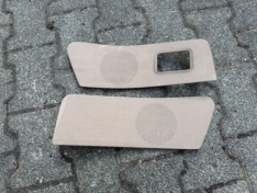 Cabrio Lautsprecherabdeckungen Boxenabdeckungen Stoff beige