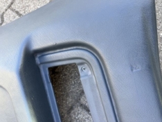 Cabrio Seitenverkleidung blau Beifahrerseite